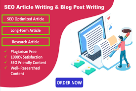 seo optimized article writing