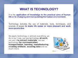 what is tecnology