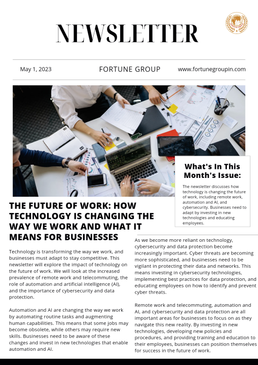 english article about technology