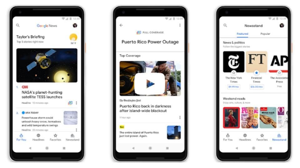 google news sci tech